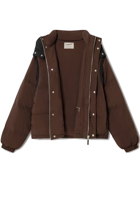 crosby puffer jacket man brown CARRER | CROSBY PUFFER JACKETBROWN